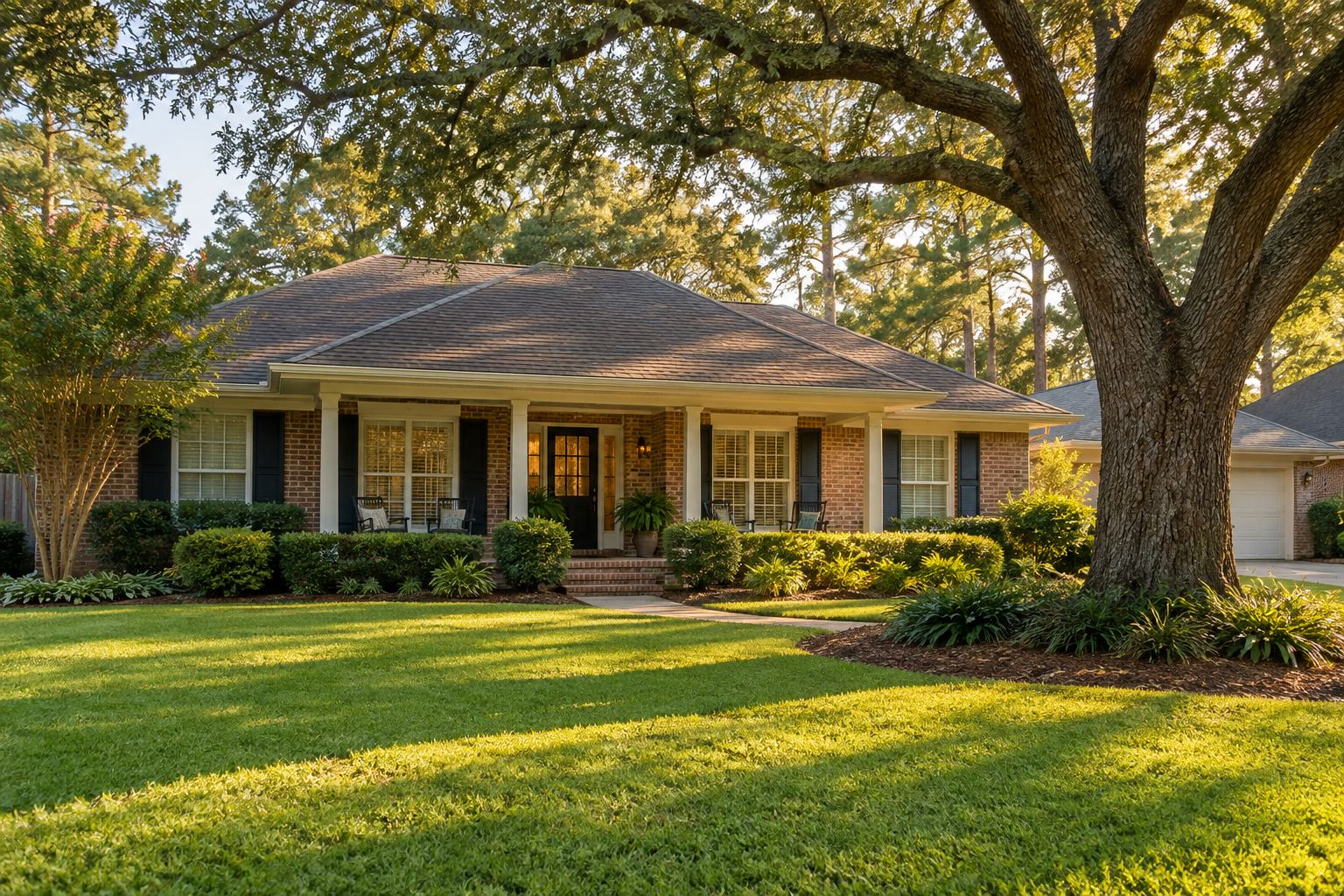 A Houston Texas home, illustrative